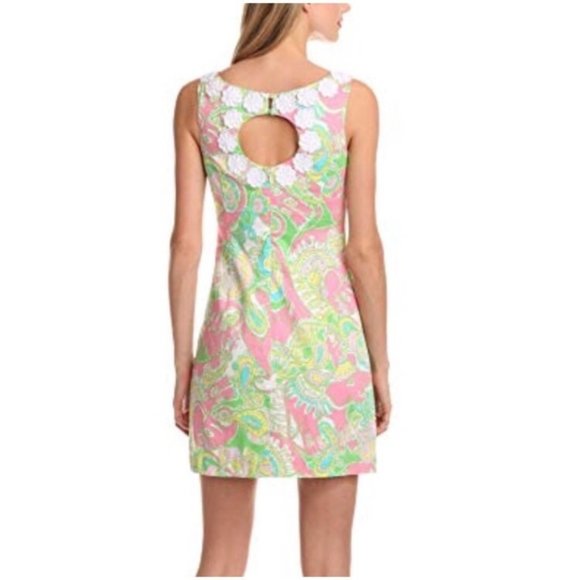 Lilly Pulitzer | Chin Chin Nina Shift Dress 0 - Picture 2 of 6